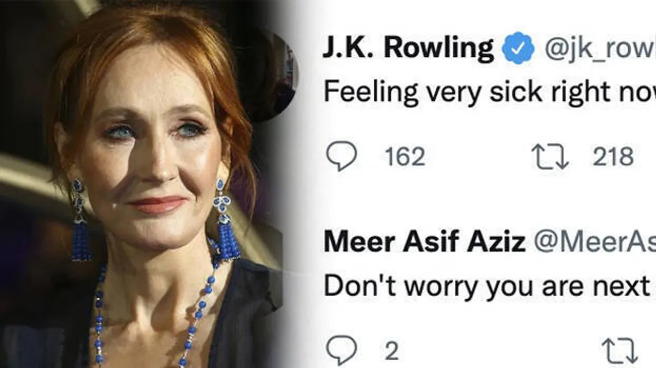 Harry Potter Author JK Rowling Gets Death Threat After Rushdie Tweet