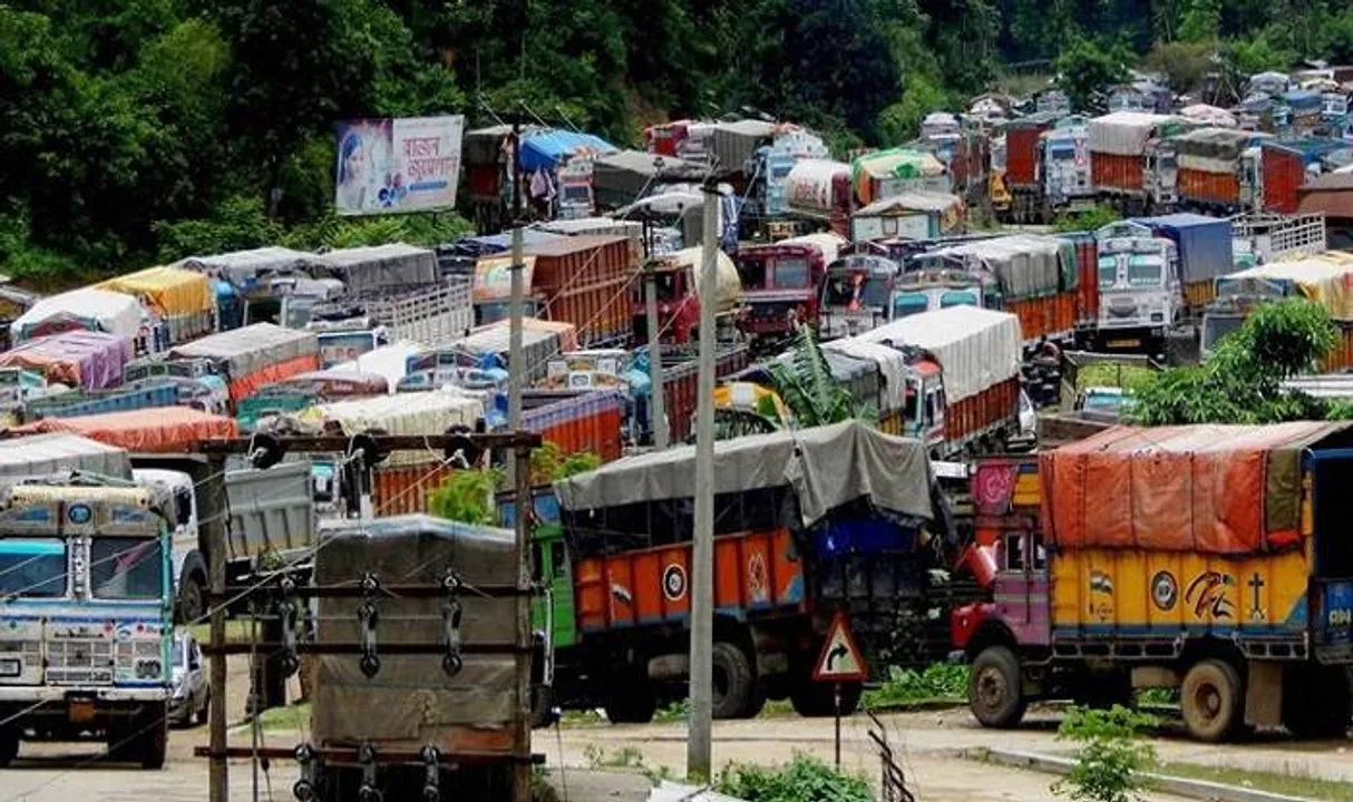 Manipur Economic Blockade: Hundreds of Vehicles Stranded