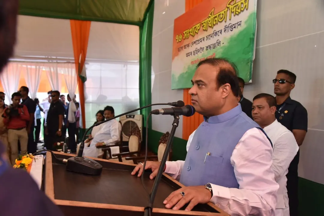 On I-Day, Assam CM Announces To Withdraw 1 Lakh Pending Minor Cases