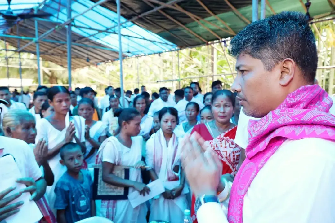 Assam Govt Hands Financial Aid To Victims Of Manipur Landslide