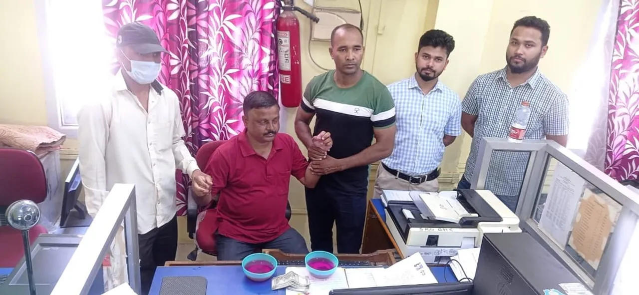 Govt Employee Held on Bribery Charges in Assam’s Biswanath