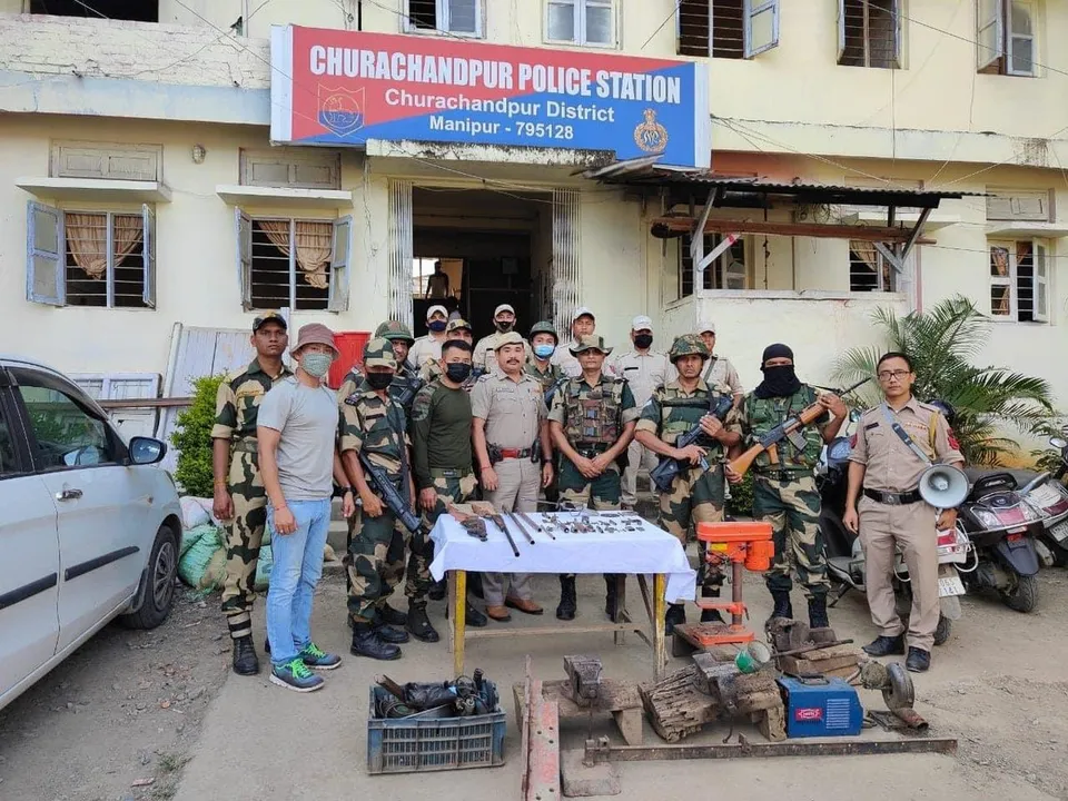 Illegal Arms Manufacturing Unit Busted In Manipur