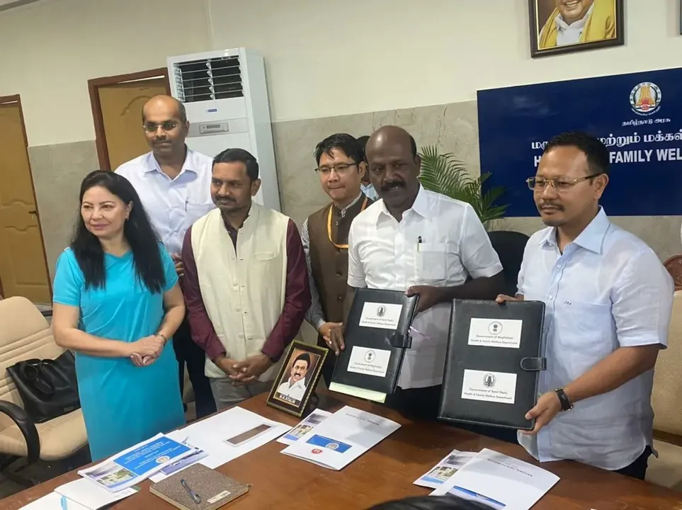 Meghalaya Signs MoU with Tamil Nadu Govt to Boost Health Infra in State