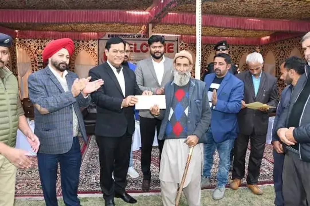 Sonowal Visits J&K as Part Of Govt's Public Outreach Programme