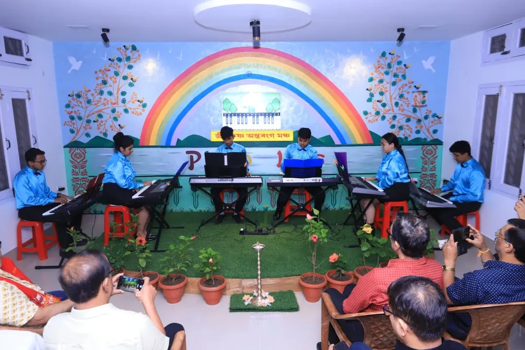 Guwahati: ‘Jibakrishna’ Intimate Stage Inaugurated at Piano Kids