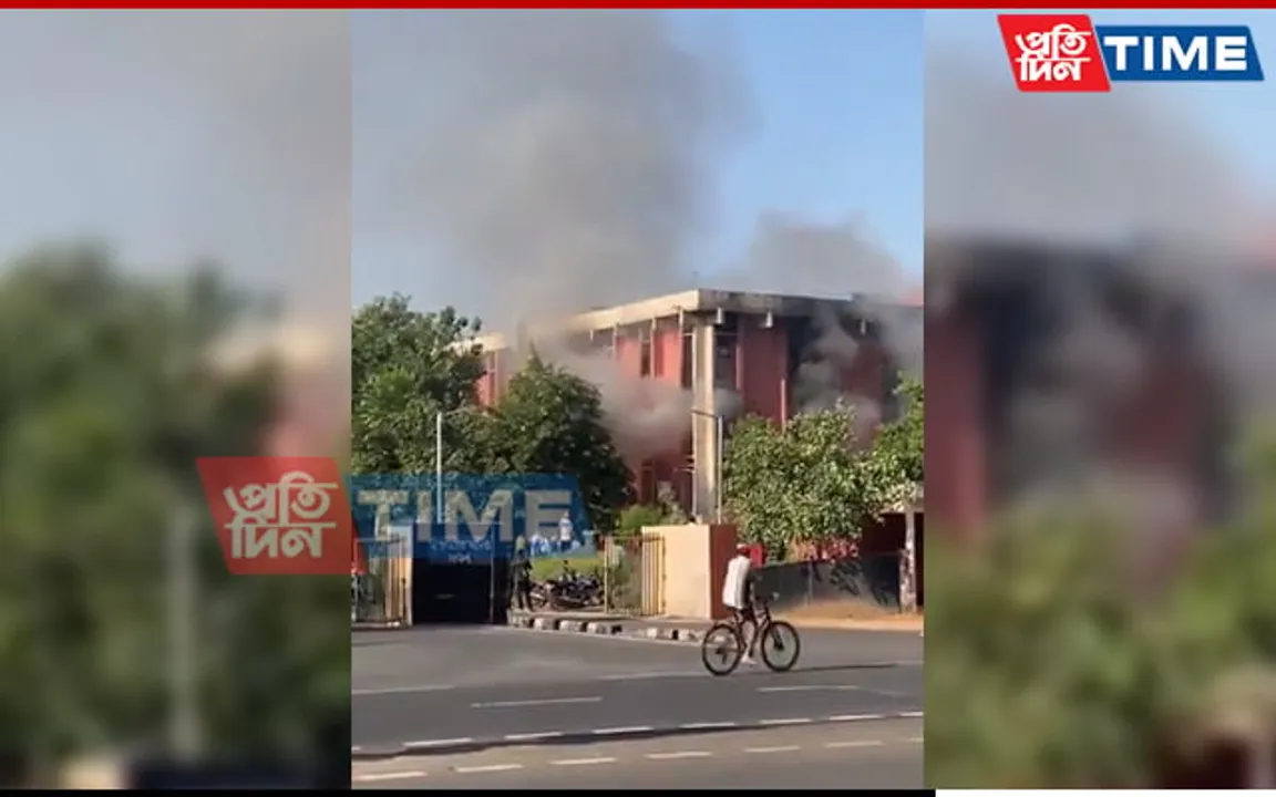Fire Breaks Out at Gujarat Old Secretariat Ahead of Assembly Polls