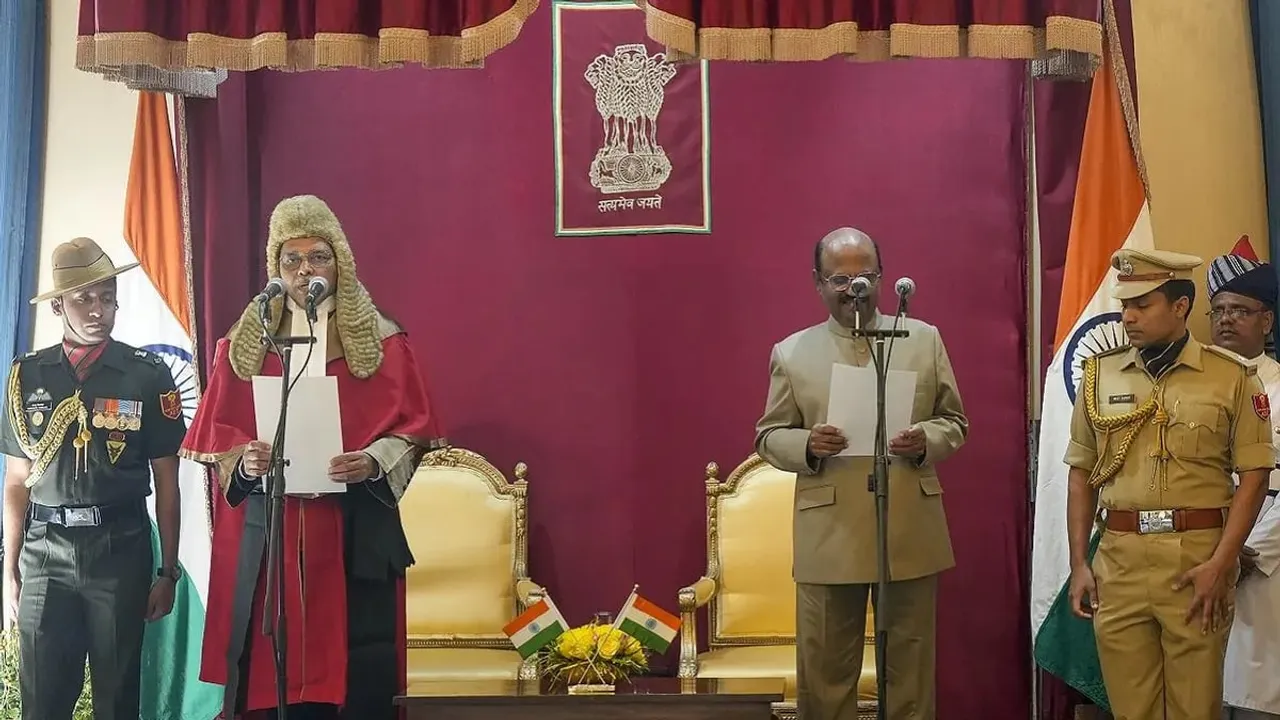 CV Ananda Bose Takes Oath as New Guv of West Bengal
