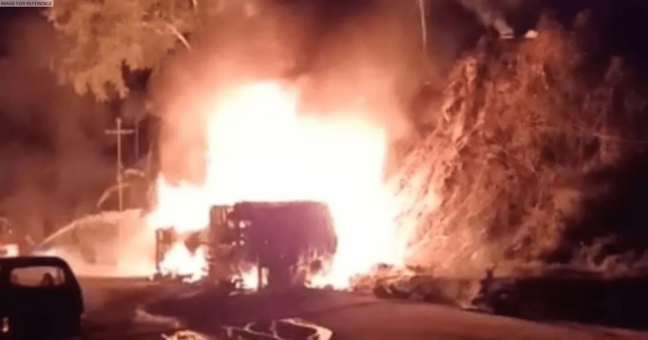 11 Dead In Mizoram Oil Tanker Fire