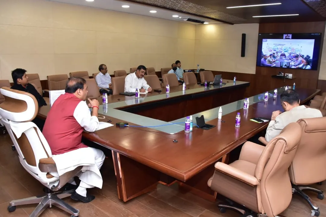 Assam CM Holds Meet with Cachar Dist Administration Ahead of Cabinet Meet