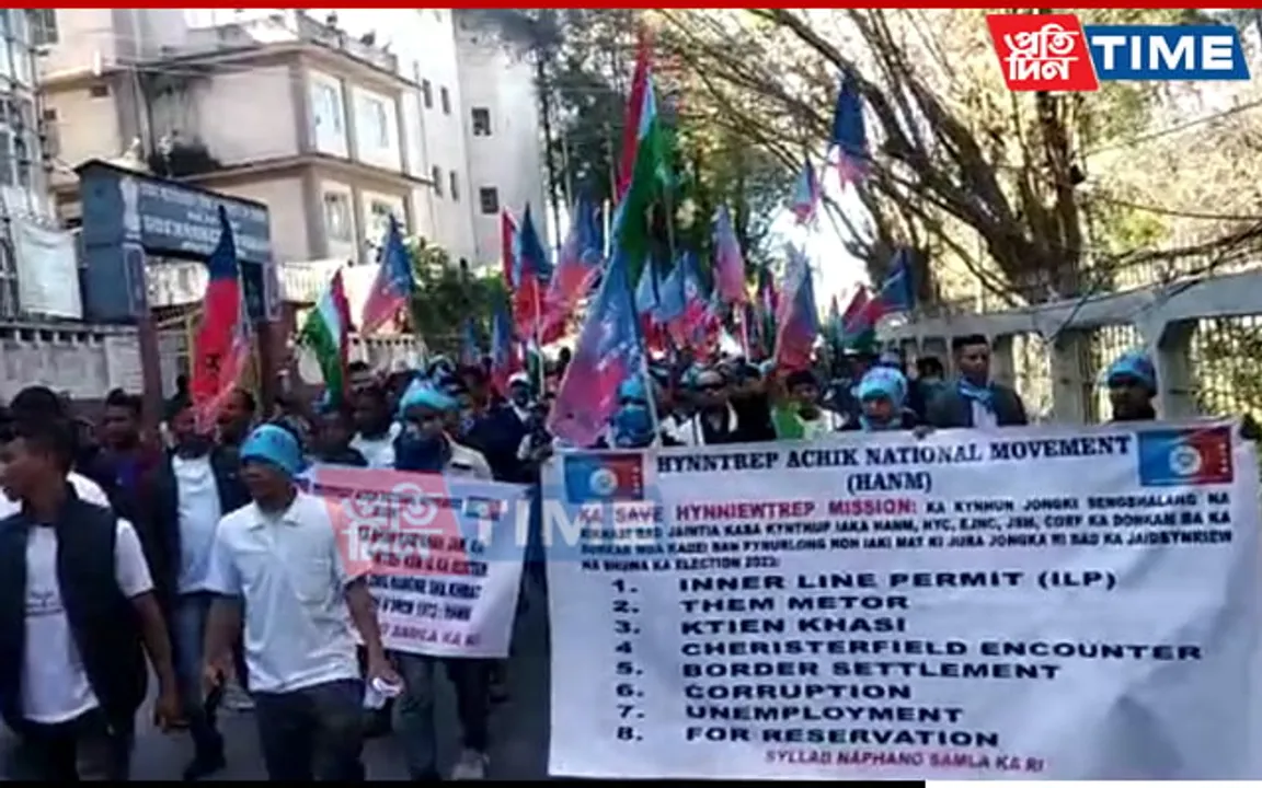 Pressure Groups Stage Agitations in Shillong, Press for Demands