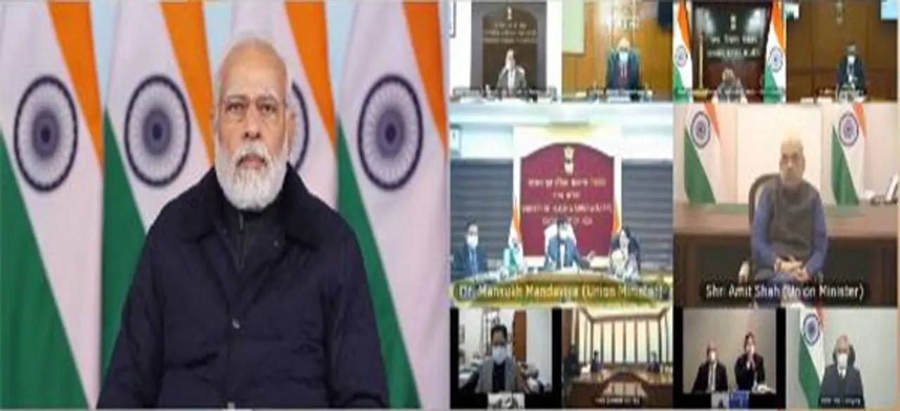PM Modi Chairs High-Level Meeting to Review Covid-19 Situation