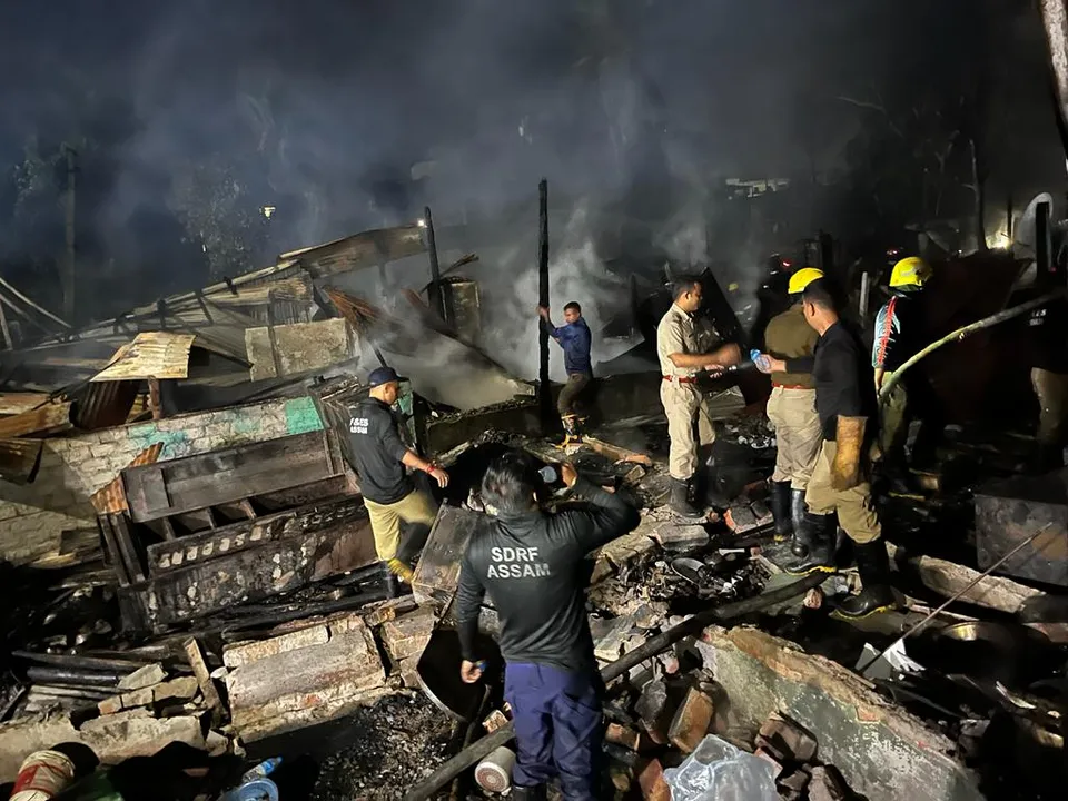 Fatasil Fire Incident: GMC to Provide Rs 25,000 Compensation to Victims