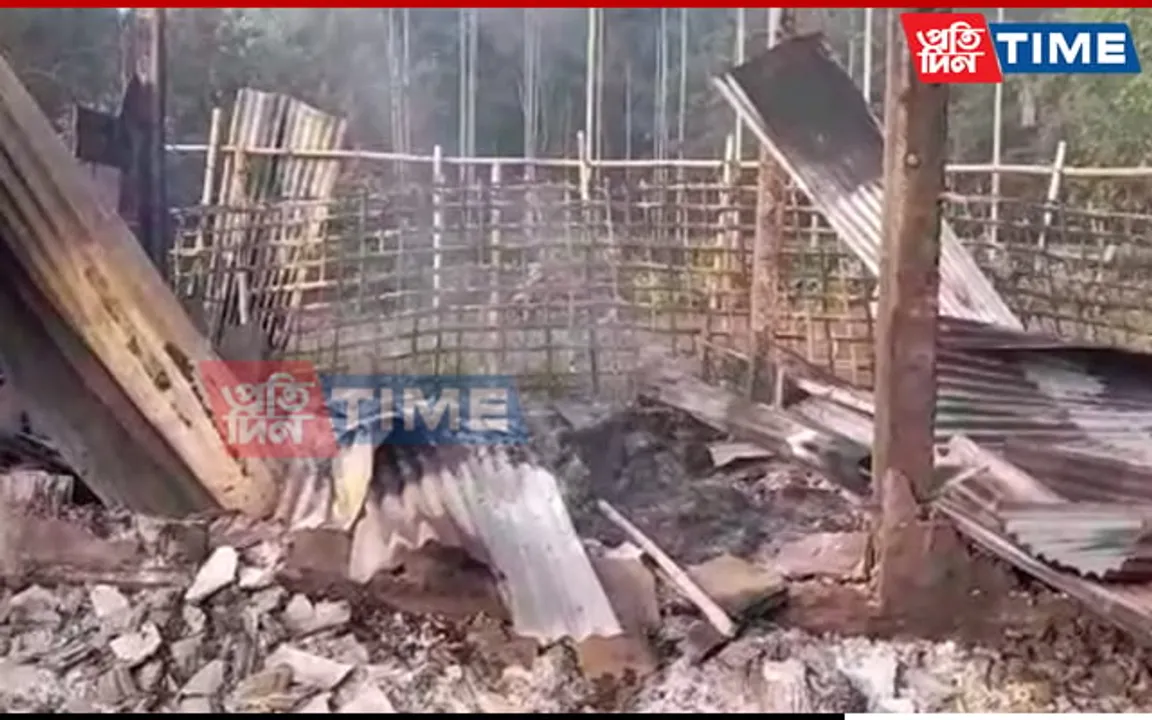 Miscreants Set Ablaze House in Assam’s Merapani