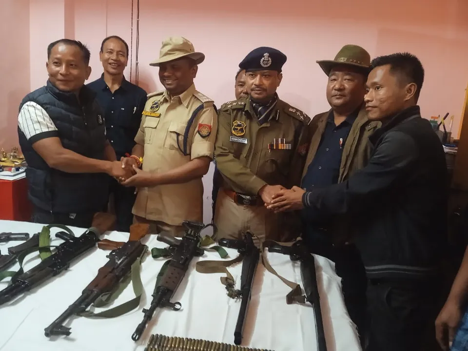 Six HPC(D) Cadres Surrender Before Police In Assam's Cachar
