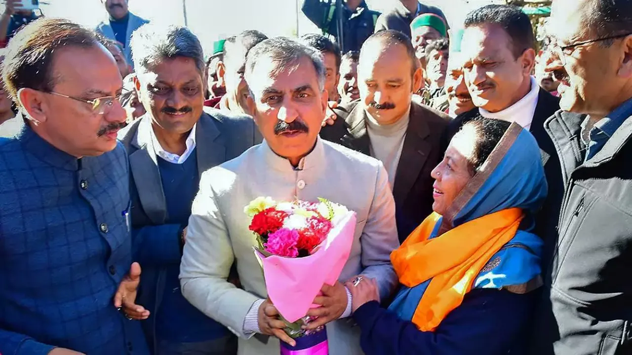 Will Implement Old Pension Scheme in First Cabinet Meet: Himachal CM