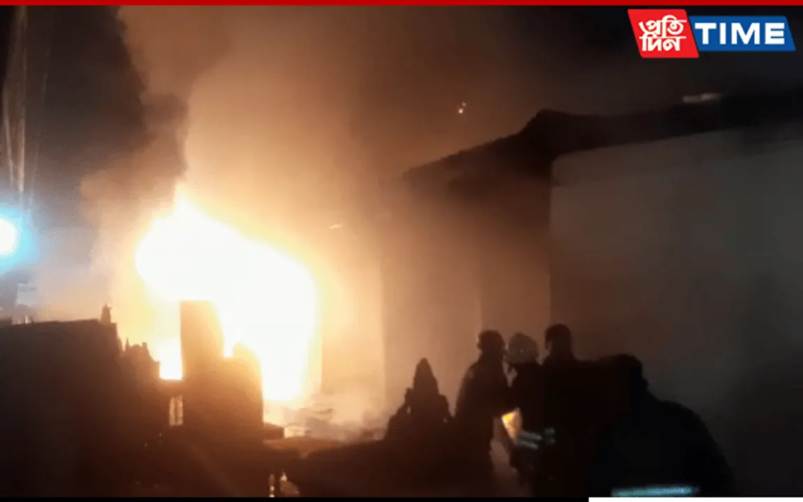Guwahati: Major Fire Breaks Out At Paltan Bazar