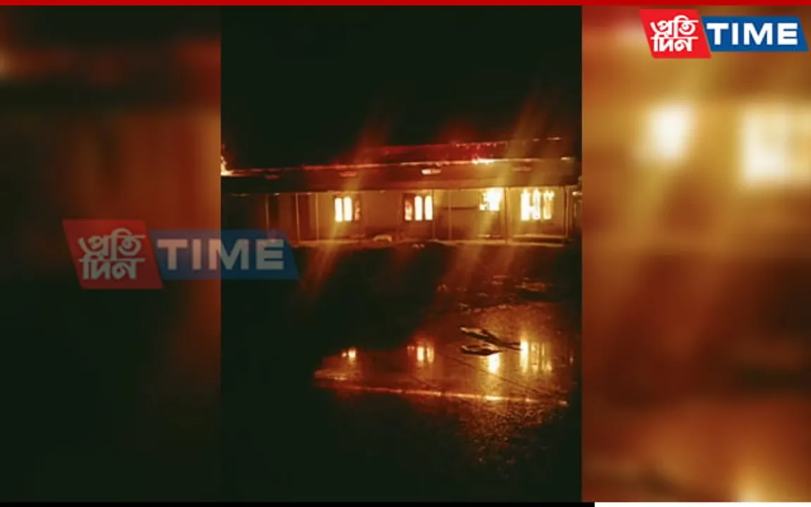 Assam: House Reduced to Ashes After Major Fire in Juria 