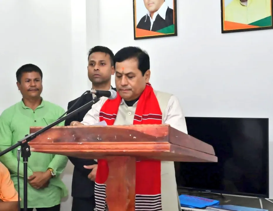 'Society' Should Be Kept at Top and 'Power' at Bottom: Sarbananda Sonowal