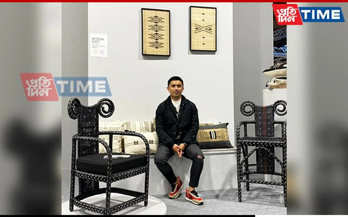 Nagaland’s Aku Zeliang Represents India at Annual Ambiente Fair 