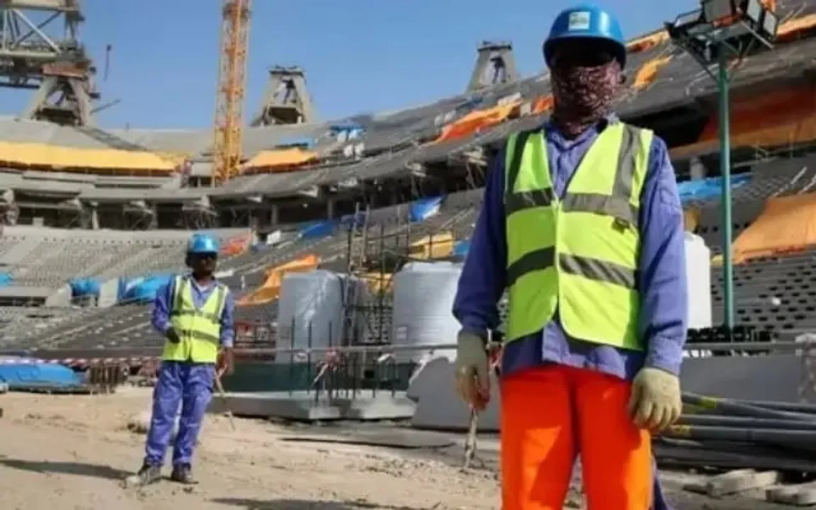 Migrant Workers For Qatar World Cup Being Held For Demanding Unpaid Wages