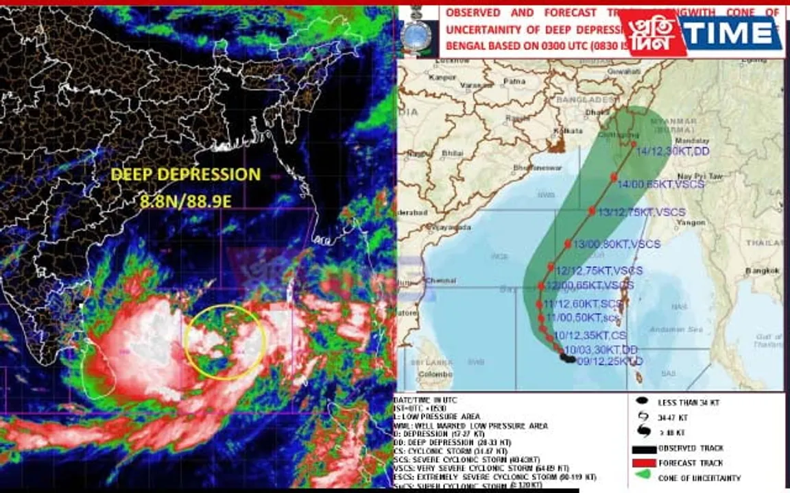 ‘Cyclone Mocha’ To Form Over Bay of Bengal Today, IMD Issues Rain Alert in NE