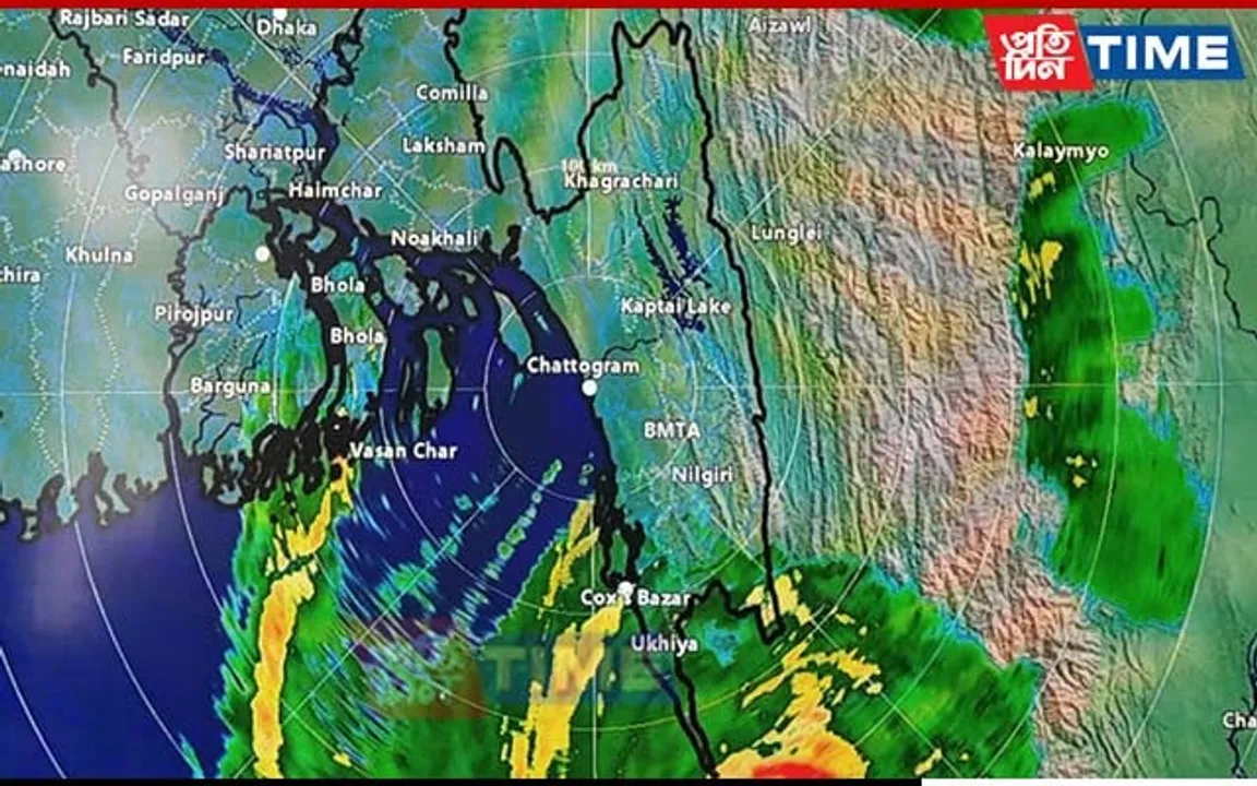 Cyclone Mocha: Landfall Process Begins, Heavy Rainfall Witnessed in Coastal Areas