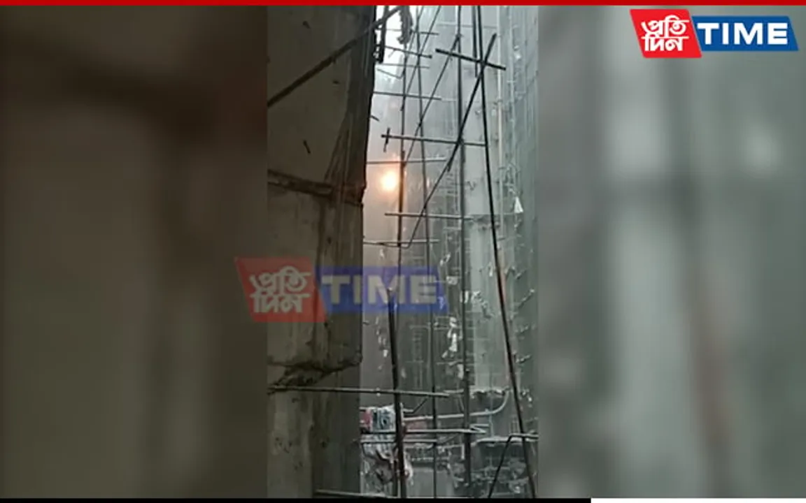 Cylinder Explodes at Tower House of Lower Subansiri Project