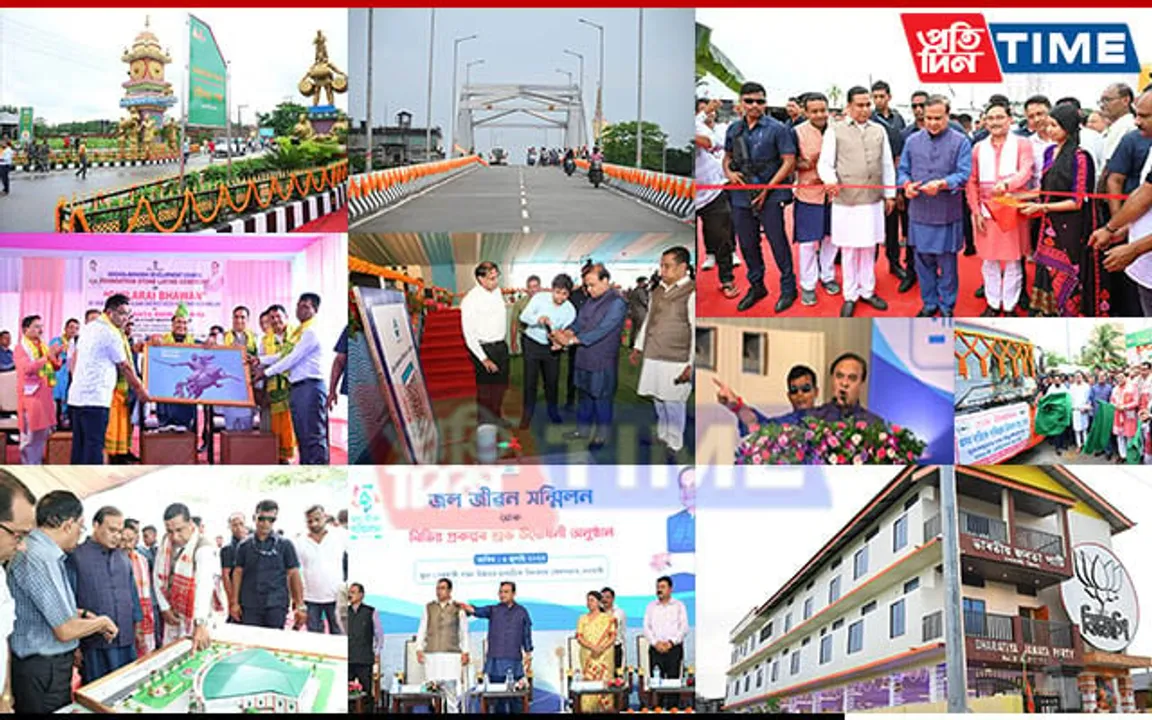 CM Sarma Takes Part in Various Welfare Works in Nalbari, Deets Inside