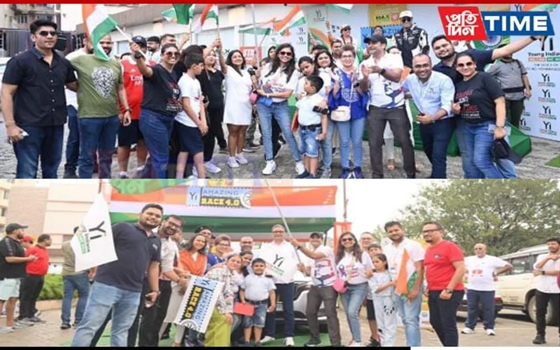 Yi Guwahati Amazing Race 4.0 Unfolded With Remarkable Participation of 70 Cars