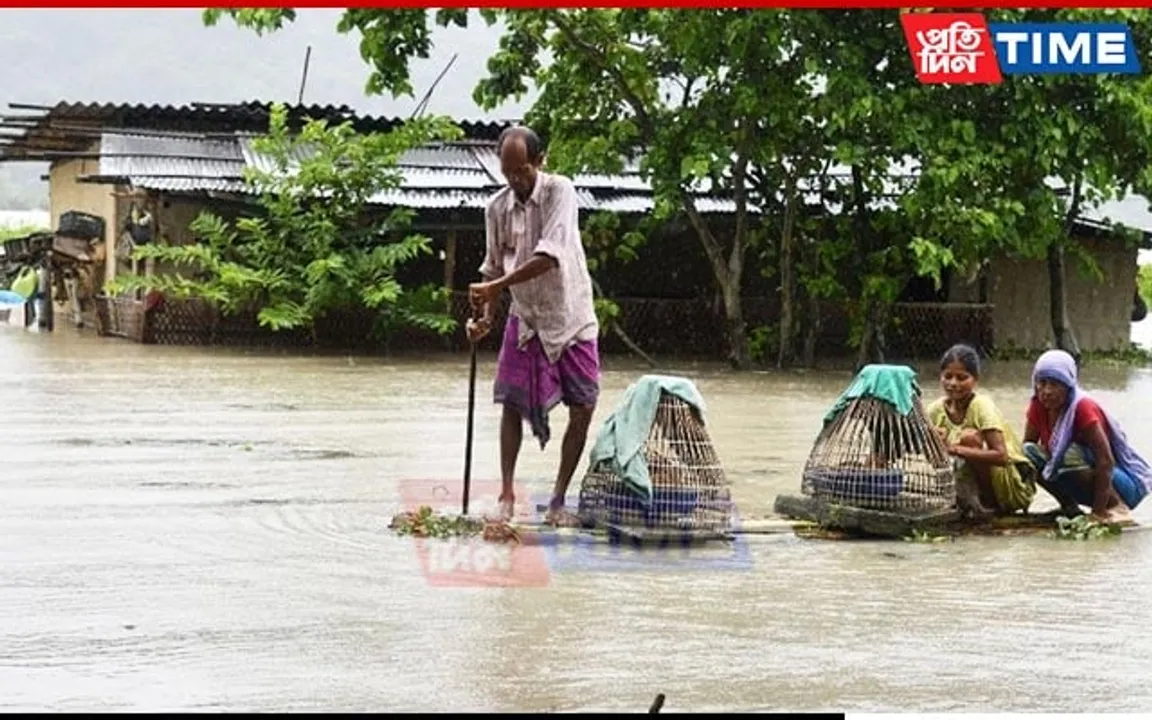 Assam Flood: Dhemaji Still Battles to Stay Afloat, Over 4K Affected