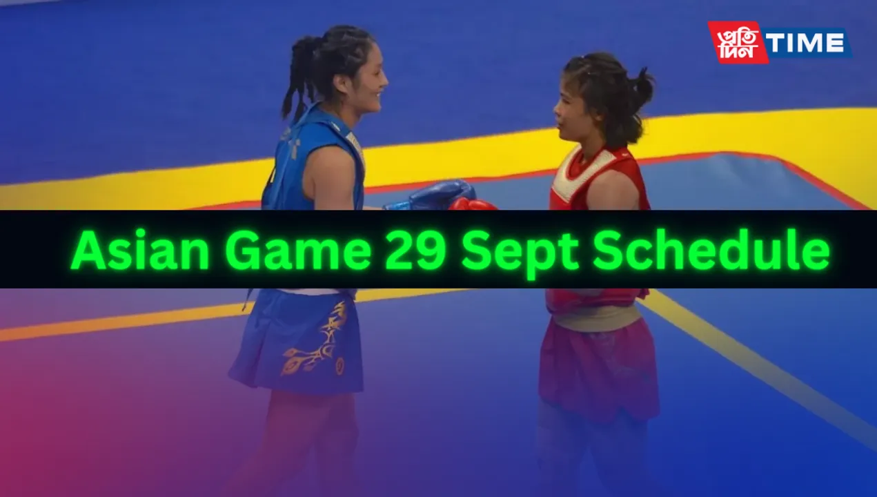 Indian Athletes' Schedule for September 29, 2023, at the Asian Games