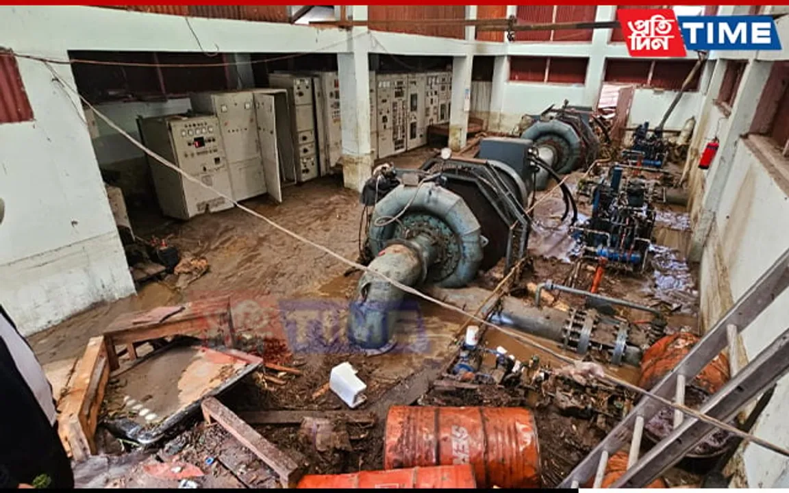 Cloudburst Causes Extensive Damage to Power Station In Arunachal