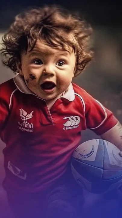AI visualization of adorable babies in Adverture Sports