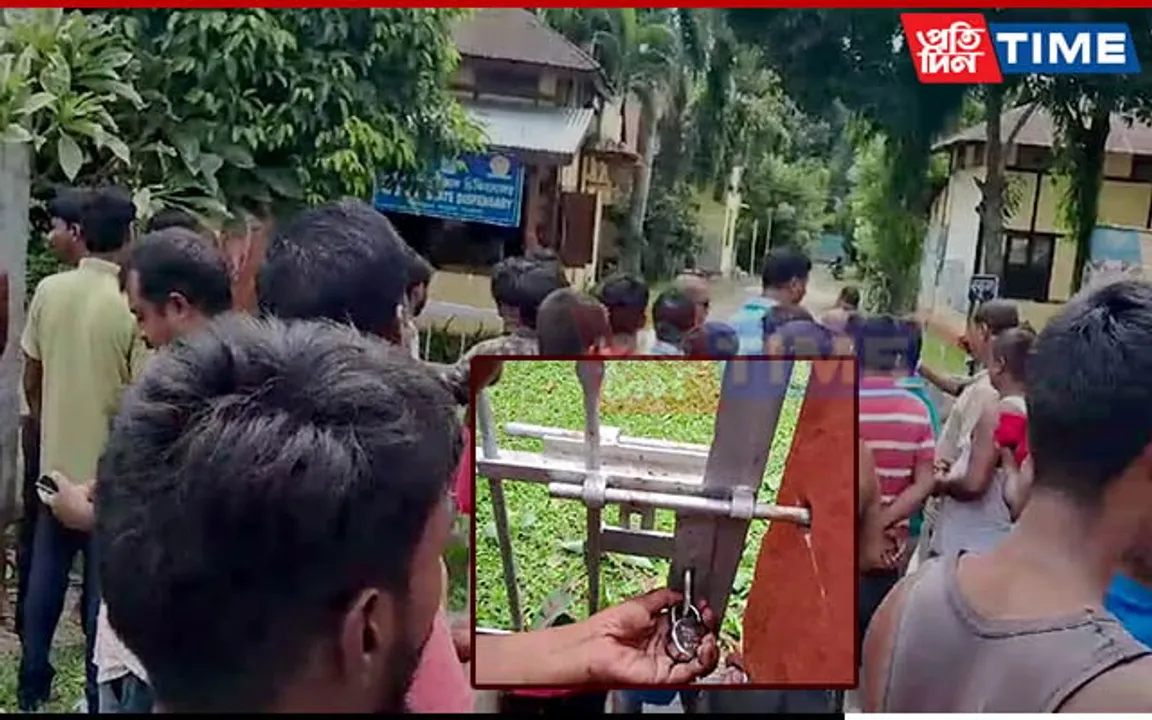 Assam: Irate Mob Lock Hospital Gate After Allegations of Negligence Against Doctors