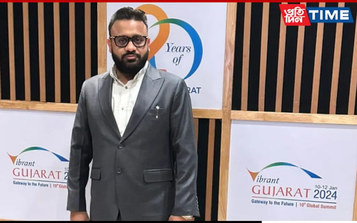Renowned Industrialist from NE GD Dhanuka Participates in “Vibrant Gujarat Global Summit" 2024