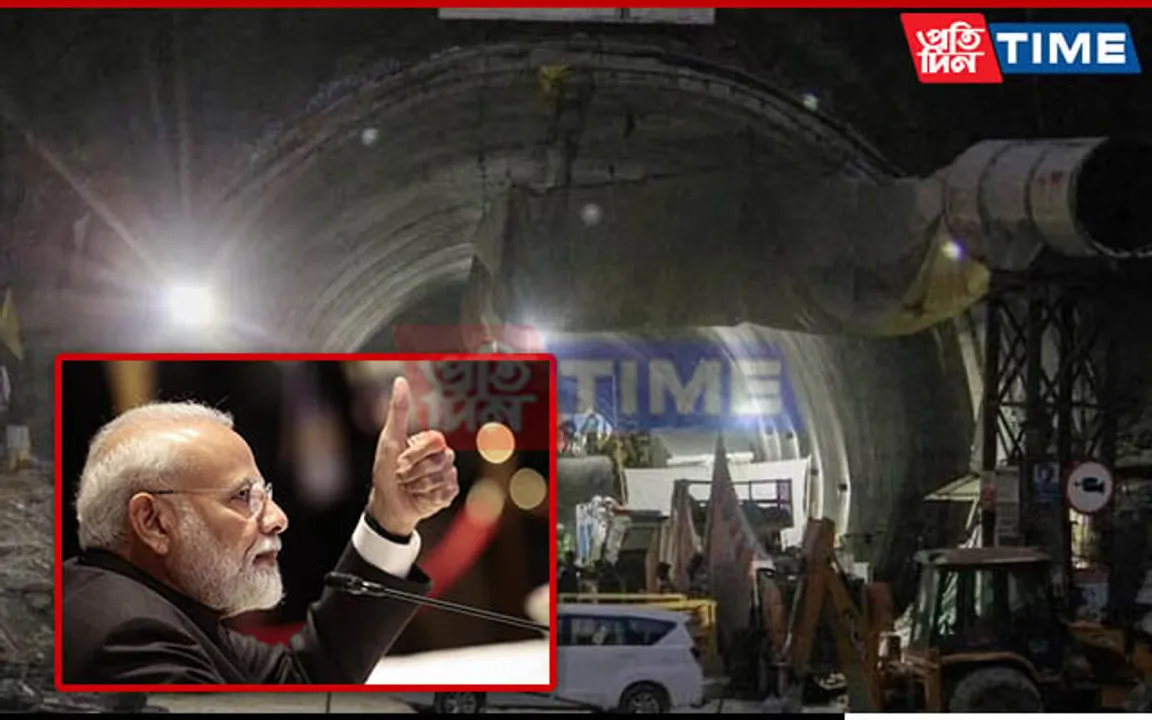 PM Modi Acknowledges Courage & Patience of Rescued Labourers; Wishes Good Health