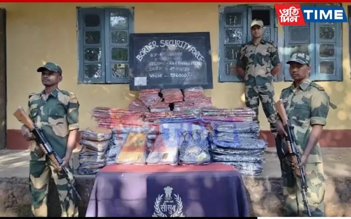 Meghalaya: BSF Foil Smuggling Bid, Seize Rs 8 Lakhs Worth Illicit Items