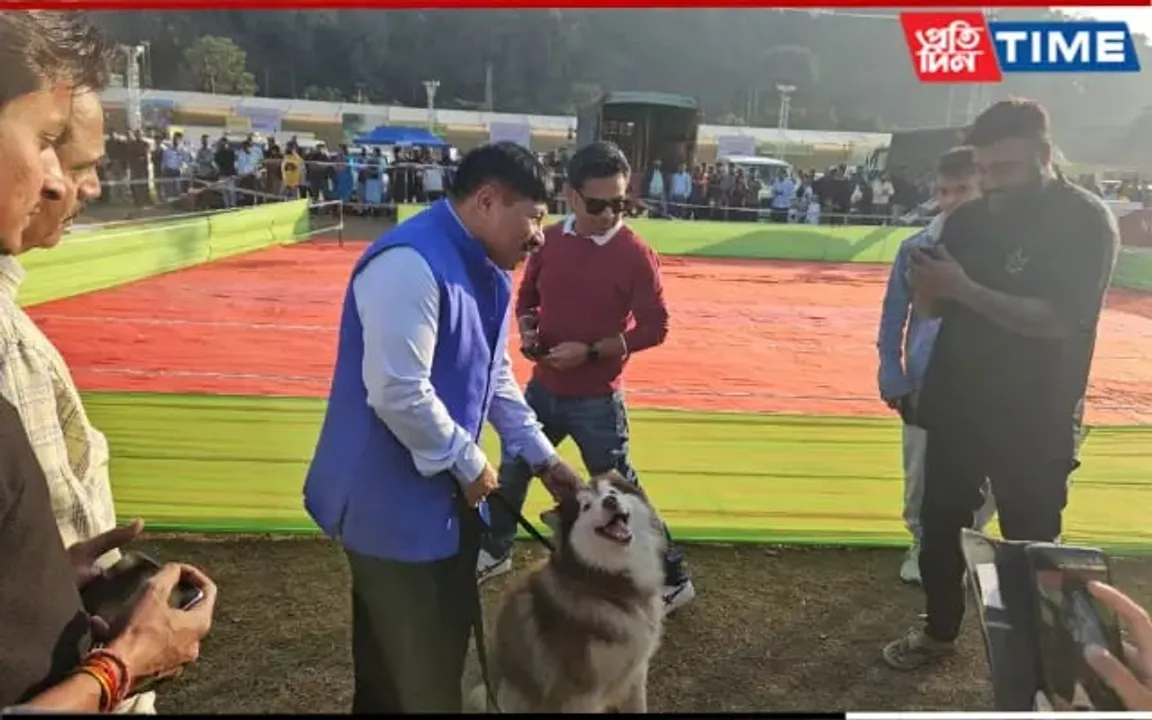 Dog Show At Assam International Agri-Horti Show 2023 Wows Crowds