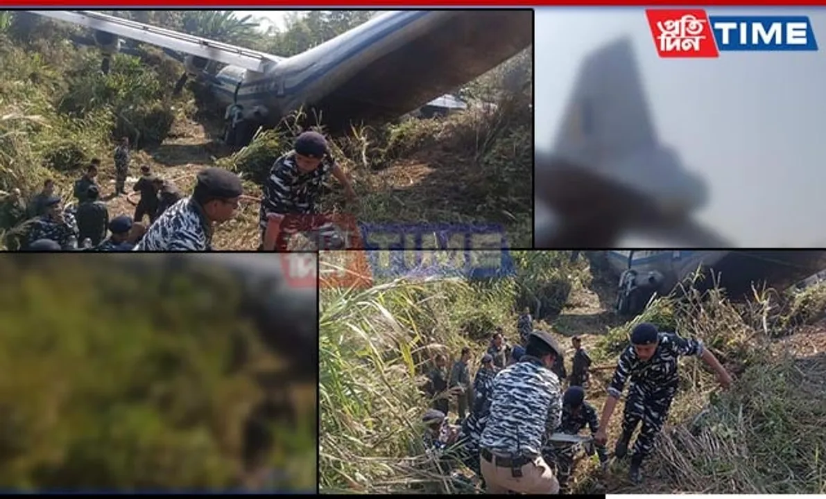Myanmar Army Plane Crash-Lands in Mizoram, Injuring Six