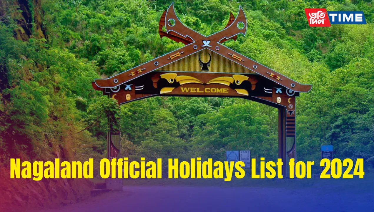Nagaland Official Govt. Holidays List for 2024