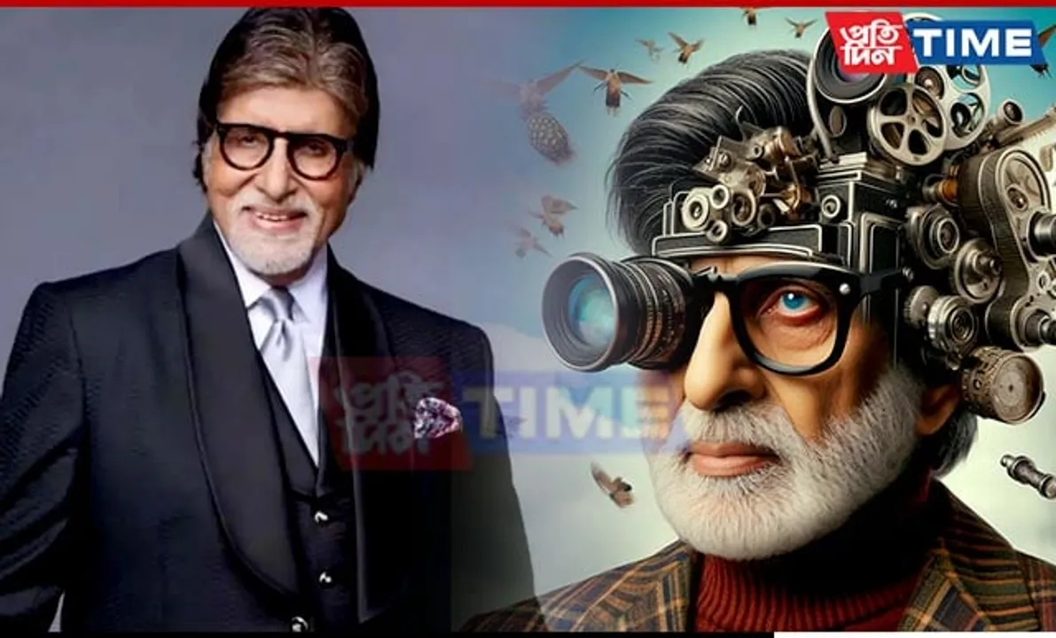 Big B Celebrates 55 Years in Indian Cinema, Shares "Self-Made" AI Images