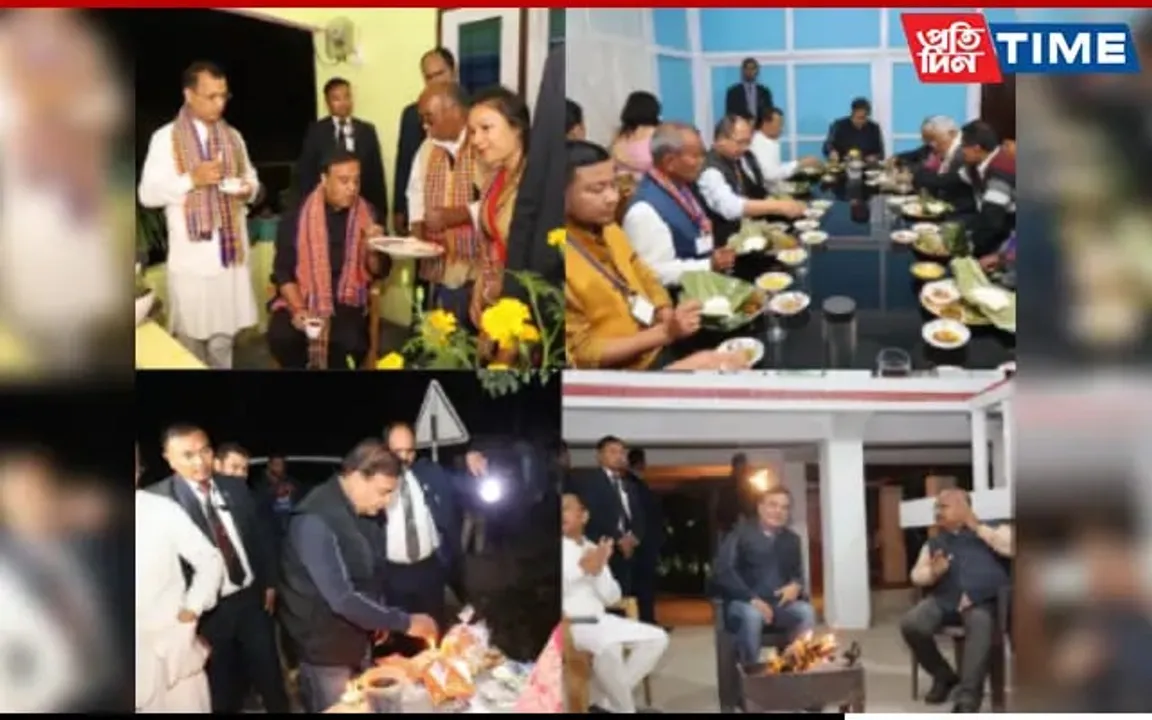 BJP Gaon Chalo Abhiyan: Assam CM Spends Night With Sarupathar Family