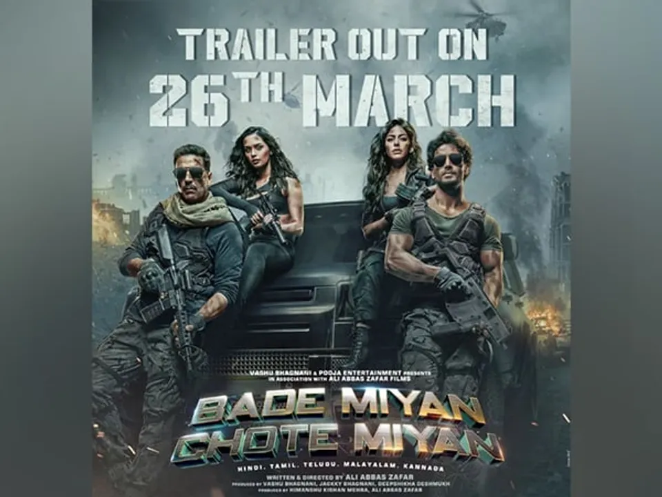 Akshay-Tiger Starrer 'Bade Miyan Chote Miyan' Trailer to Release on March 26