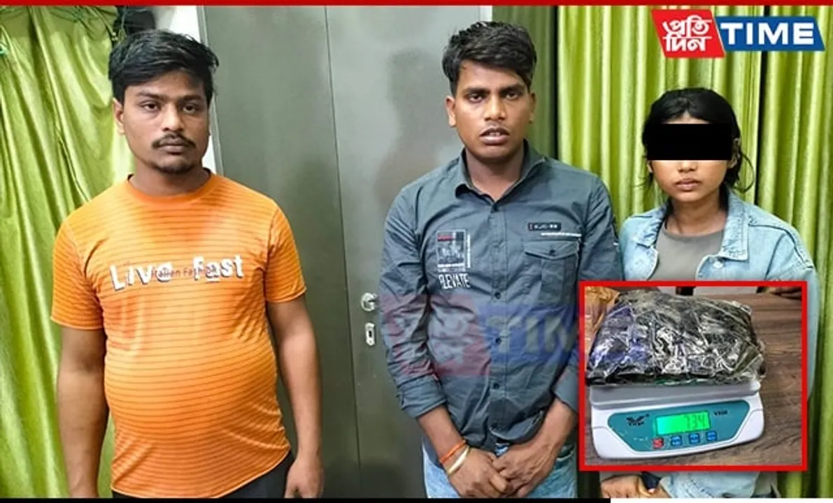 GRP Seize 734g of Suspected Morphine from Avadh Assam Express in Guwahati