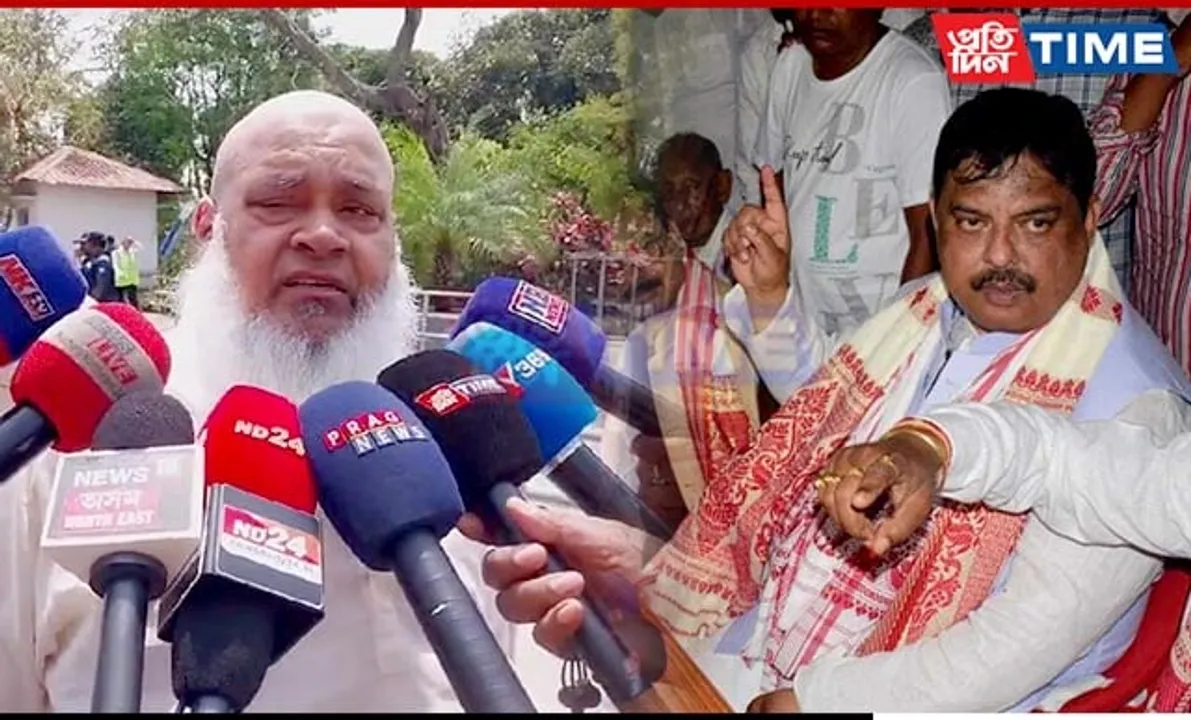 AIUDF Chief Badruddin Ajmal Refuses to Acknowledge Congress Candidate in Dhubri