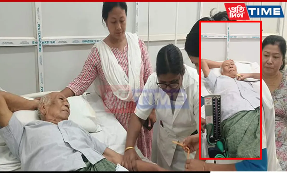 Eminent litterateur Rongbong Terang Admitted to Dispur Polyclinic in Guwahati
