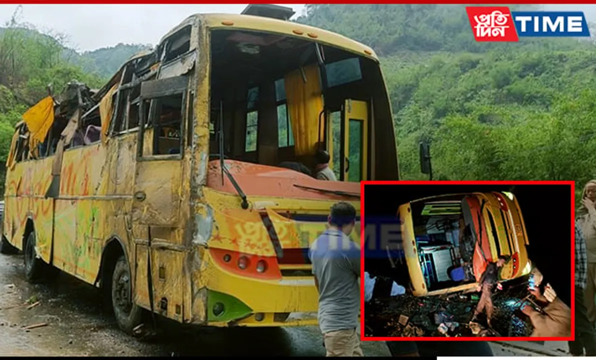 Fatal Night Bus Accident Claims One Life, Injures Dozens in Assam's Dima Hasao