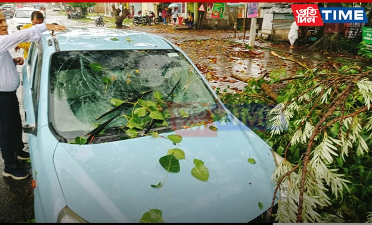 Cyclone "Remal" Ravages Assam: Death Toll Rises to Two, Dozens Injured