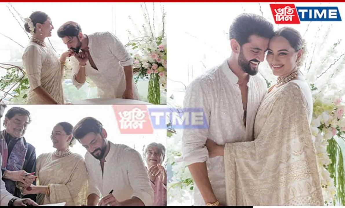 Sonakshi Sinha and Zaheer Iqbal Tie the Knot in Mumbai