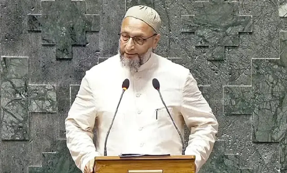"Jai Telangana, Jai Palestine": AIMIM Chief Owaisi's Bizarre Oath Conclusion